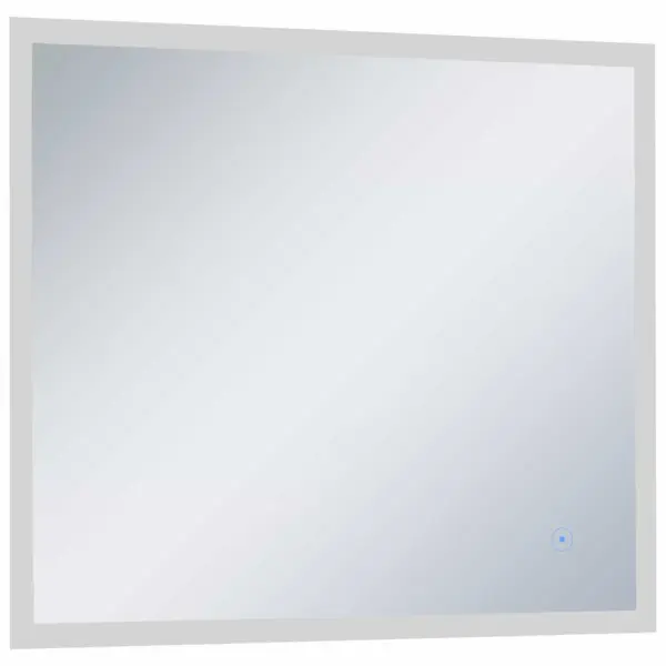 Vannitoa LED-seinapeegel puutetundliku lülitiga, hõbedane, 60 x 50 cm – 3