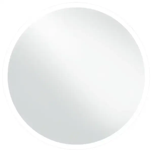 Ümmargune vannitoa LED-peegel taustvalgustusega, hõbedane, 70 cm, 12 W, IP44 – 2