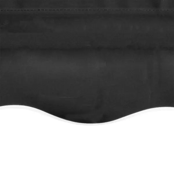 Varikatuse asenduskangas, antratsiithall, 3,5 x 2,5 m raamile, PU-kattega polüester – 4