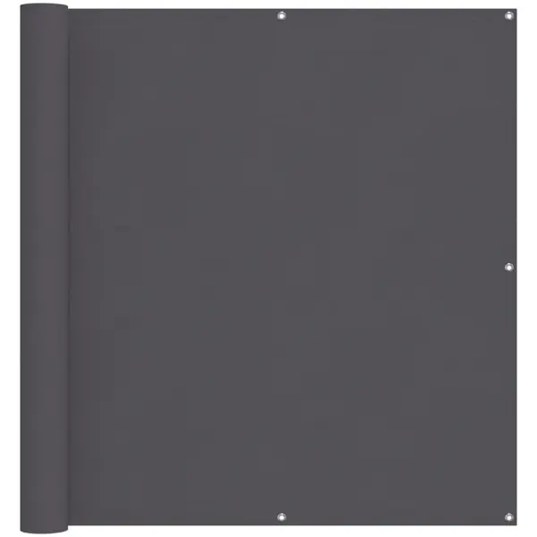 Veekindel rõdusirm UV-kaitsega, antratsiithall, 120 x 400 cm, oxford-kangas – 2