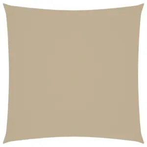 Veekindel päikesepuri UV-kaitsega, kandiline, beež, 3 x 3 m