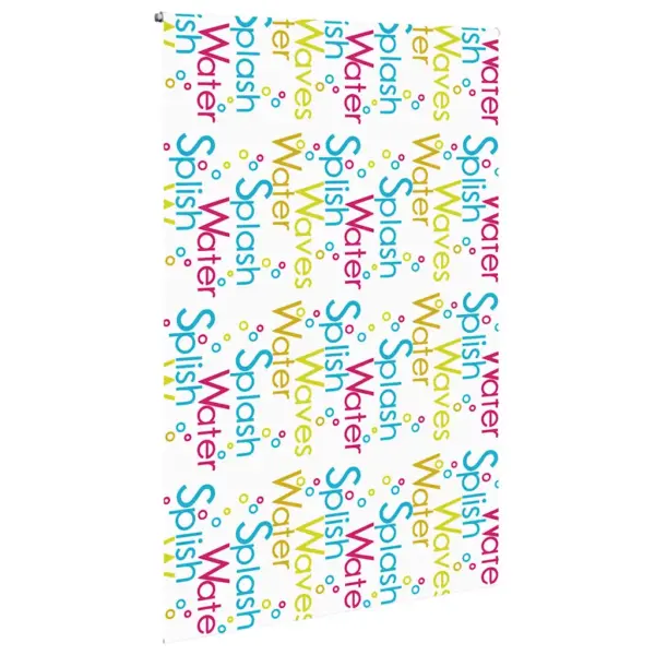 Veekindel duširull-ruloo Splash mustriga, PEVA, 150 x 240 cm – 3