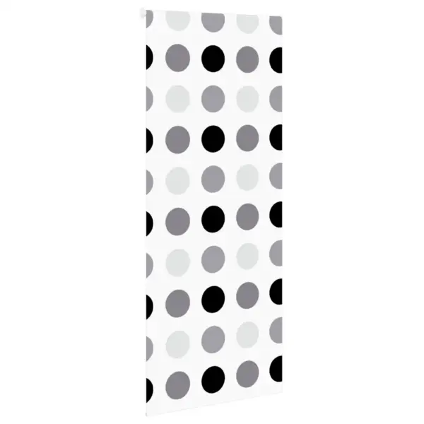 Veekindel duširuloo ringmustriga, PEVA, 110 x 240 cm – 3