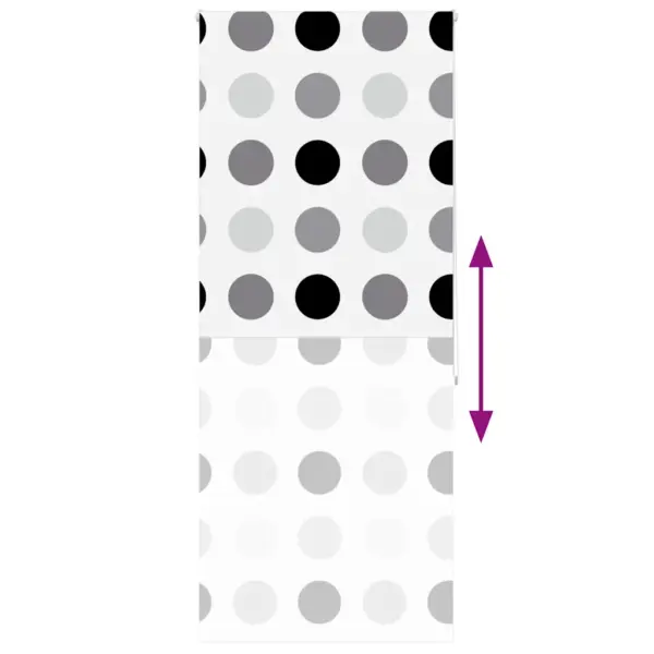 Veekindel duširuloo rõngasmustriga, PEVA, 90 x 240 cm – 5