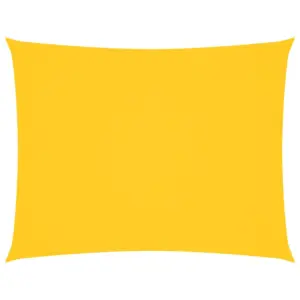 Veekindel UV-kaitsega päikesepuri, ristkülik 3 x 4,5 m, kollane, oxford-kangas