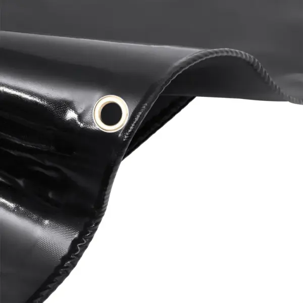 Veekindel PVC present aasadega, must, 1,5 x 10 m, 650 g/m² – 5