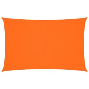 Veekindel UV-kaitsega päikesepuri, ristkülik, oranž oxford-kangas, 2 x 5 m