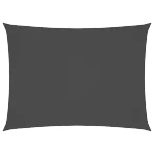 Veekindel ristkülikukujuline oxford-kangast päikesepuri, 2 x 3,5 m, antratsiithall