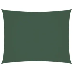 Veekindel oxford-kangast päikesepuri UV-kaitsega, ristkülik, tumeroheline, 2,5 x 4 m