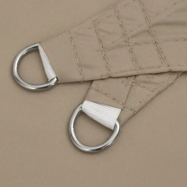 Veekindel ristkülikukujuline päikesepuri, pruunikashall, 2 x 3,5 m – 6