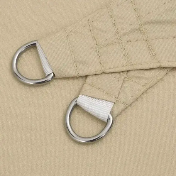 Veekindel ristkülikukujuline päikesepuri 2 x 3,5 m, beež, PU-kattega oxford-kangas – 6