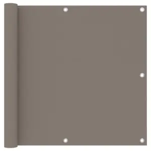 Veekindel rõdusirm pruunikashall, 90 x 300 cm, oxford-kangas