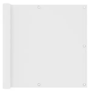 Veekindel rõdusirm UV-kaitsega, valge PU-kattega oxford-kangas, 90 x 600 cm