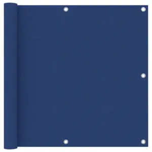 Veekindel rõdusirm UV-kaitsega, sinine oxford-kangas, 90 x 400 cm