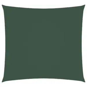 Veekindel kandiline päikesepuri oxford-kangast, tumeroheline, 3,6 x 3,6 m