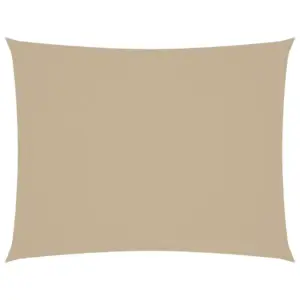 Veekindel UV-kaitsega päikesepuri, ristkülik, 2 x 3 m, beež