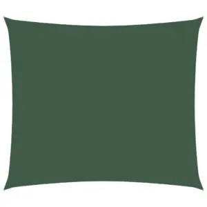 Veekindel UV-kaitsega ristkülikukujuline päikesepuri, tumeroheline, oxford-kangas, 2,5 x 3 m