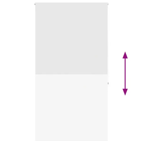 Valge duširuloo PEVA-st, 130 x 240 cm, kanga laius 126 cm – 5