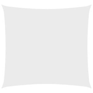 Veekindel oxford-kangast kandiline päikesepuri, 2 x 2 m, valge