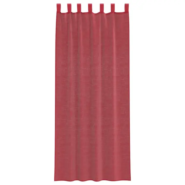 Veinipunased voile kardinad vardataskuga, 2 tk, 140 x 260 cm - 4