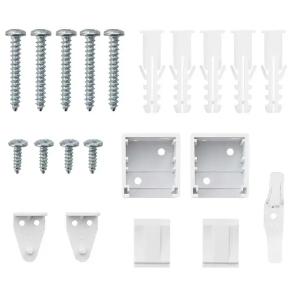 Veneetsia alumiiniumruloo, valge, 220 x 50 cm – 9