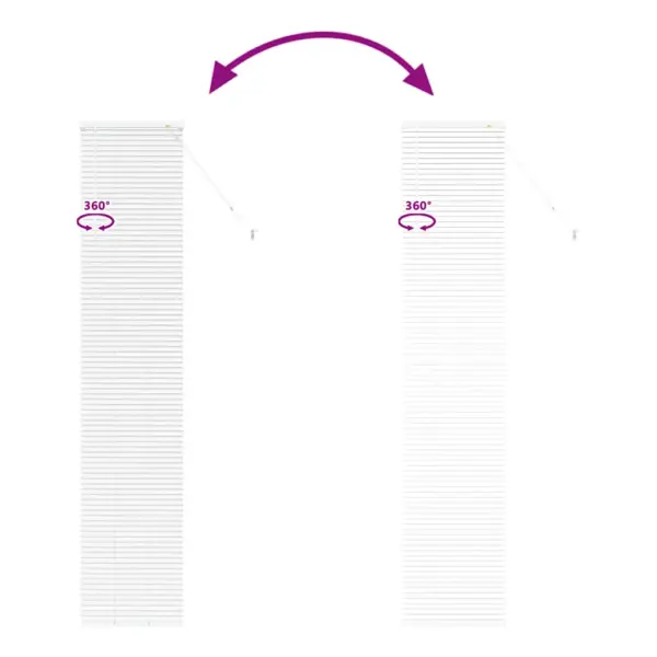 Veneetsia ribakardin, valge alumiinium, 220 x 45 cm – 11