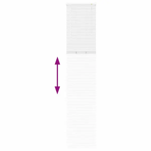 Veneetsia ribakardin, valge alumiinium, 220 x 45 cm – 12