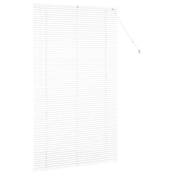 Veneetsia ruloo valge alumiinium 175 x 100 cm, siseruumidesse – 6