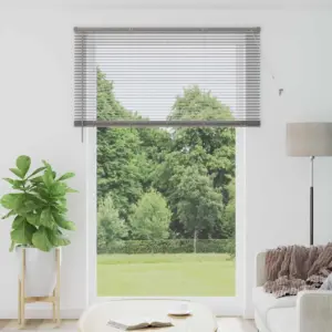Veneetsia ruloo, hõbedane alumiinium, 220 x 140 cm