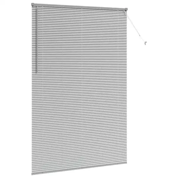 Veneetsia ruloo, hõbedane alumiinium, 220 x 140 cm – 5