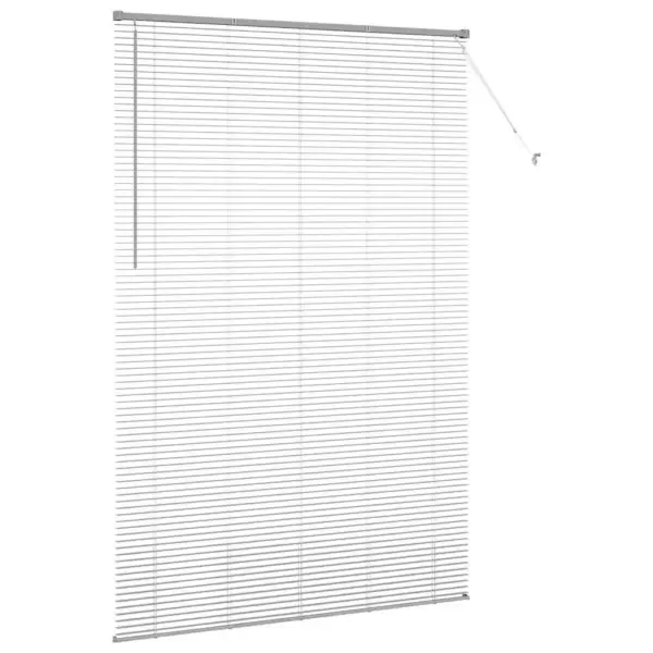 Veneetsia ruloo, hõbedane alumiinium, 220 x 140 cm – 6