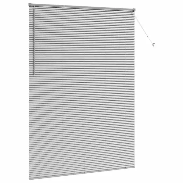 Veneetsia ruloo, hõbedane alumiinium, 220 x 155 cm – 5