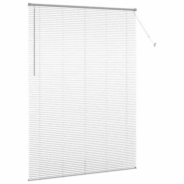 Veneetsia ruloo, hõbedane alumiinium, 220 x 155 cm – 6