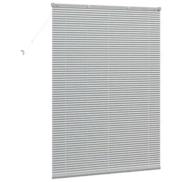 Veneetsia ruloo, hõbedane alumiinium, 175 x 125 cm – 7