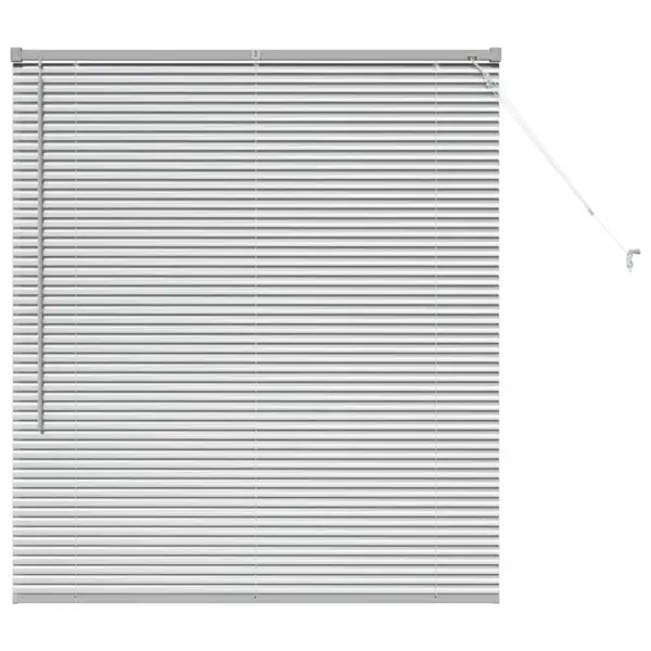 Veneetsia ruloo, hõbedane alumiinium, 130 x 120 cm – 2