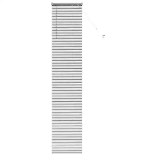Veneetsia ruloo, hõbedane alumiinium, 220 x 50 cm – 2