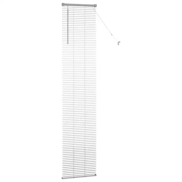 Veneetsia ruloo, hõbedane alumiinium, 220 x 50 cm – 6