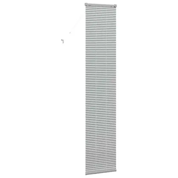 Veneetsia ruloo, hõbedane alumiinium, 220 x 50 cm – 7