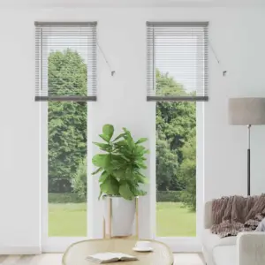 Veneetsia ruloo, hõbedane alumiinium, 220 x 65 cm