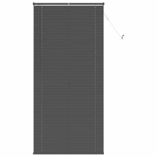 Veneetsia ruloo reguleeritav hõbehall PVC 213 x 70 cm – 2