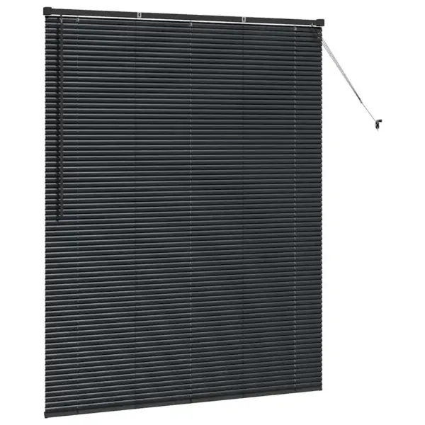 Veneetsia ruloo, must alumiinium, 175 x 140 cm – 5