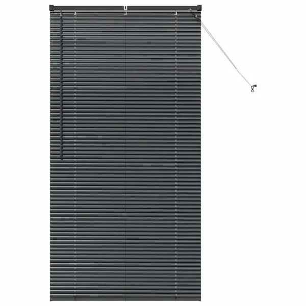 Veneetsia ruloo, must alumiinium, 175 x 90 cm – 2