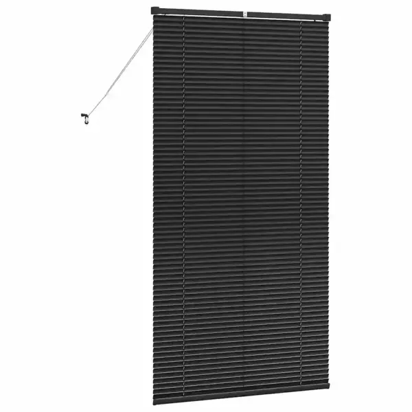 Veneetsia ruloo, must alumiinium, 175 x 90 cm – 7