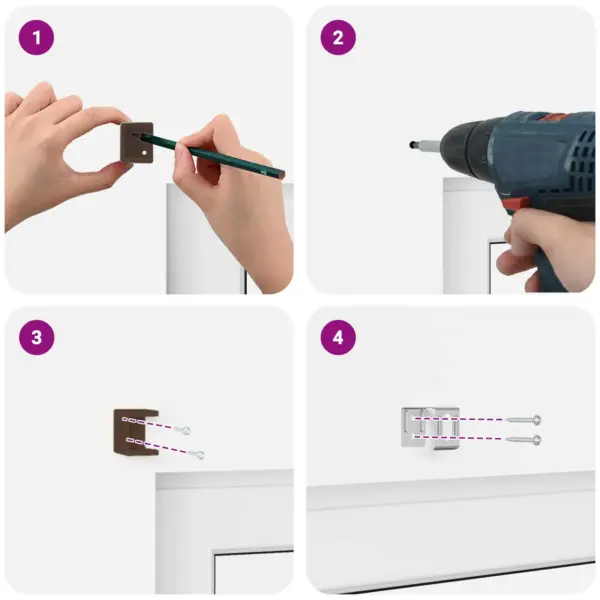 Veneetsia ruloo valguse ja privaatsuse reguleerimiseks, tumepruun mustriga PVC, 213 x 140 cm – 13