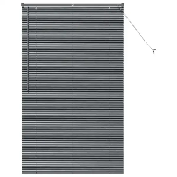 Veneetsia ruloo, tumehall alumiinium, 175 x 105 cm – 2