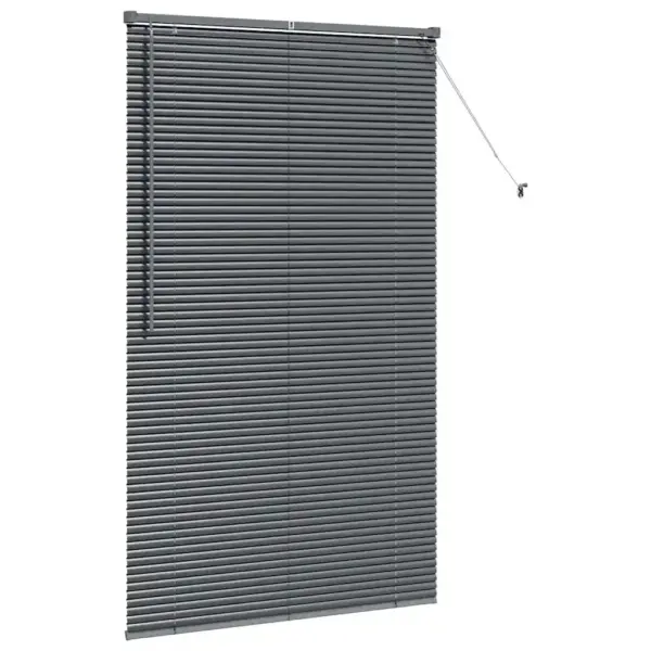 Veneetsia ruloo, tumehall alumiinium, 175 x 105 cm – 5