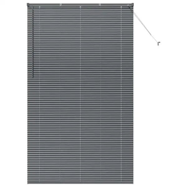 Veneetsia ruloo, tumehall alumiinium, 220 x 130 cm – 2