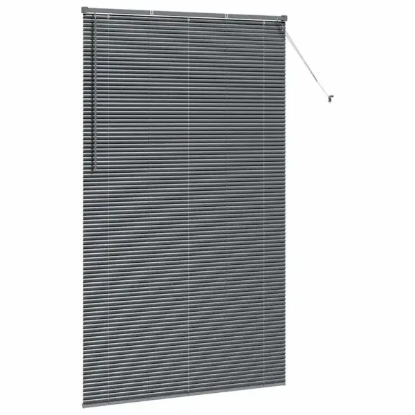 Veneetsia ruloo, tumehall alumiinium, 220 x 130 cm – 5