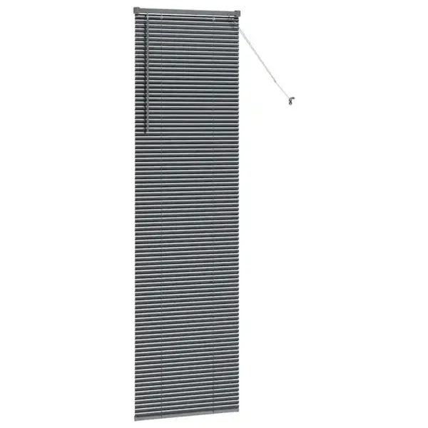 Alumiiniumist Veneetsia ruloo, tumehall, 220 x 60 cm – 5