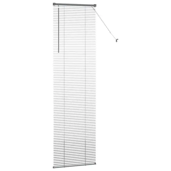 Alumiiniumist Veneetsia ruloo, tumehall, 220 x 60 cm – 6